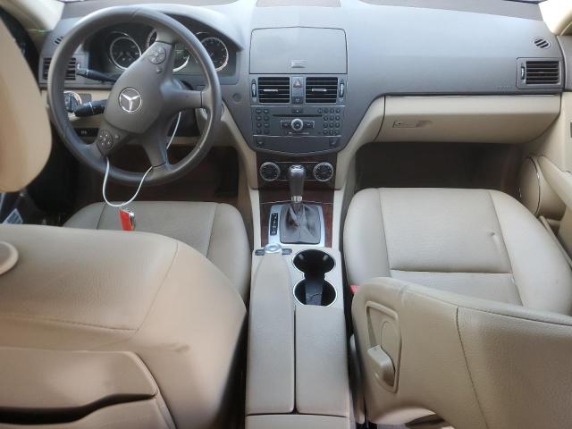 WDDGF8BB6AF447446 - 2010 MERCEDES-BENZ C 300 4MATIC BLUE photo 8