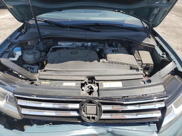 3VV3B7AX9MM028962 - 2021 VOLKSWAGEN TIGUAN SE 青色 照片 11