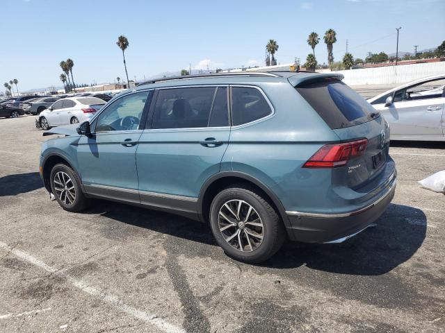 3VV3B7AX9MM028962 - 2021 VOLKSWAGEN TIGUAN SE 青色 照片 2