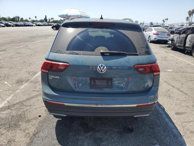 3VV3B7AX9MM028962 - 2021 VOLKSWAGEN TIGUAN SE 青色 照片 6