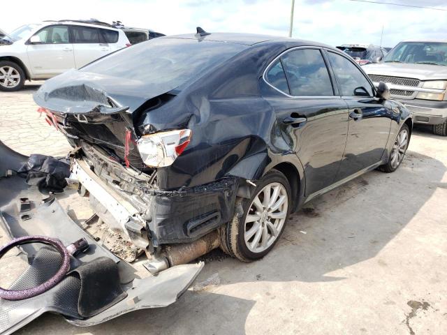 JTHCK262572008944 - 2007 LEXUS IS 250 BLACK photo 3