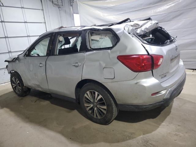 5N1DR2MM3HC633484 - 2017 NISSAN PATHFINDER S SILVER photo 2