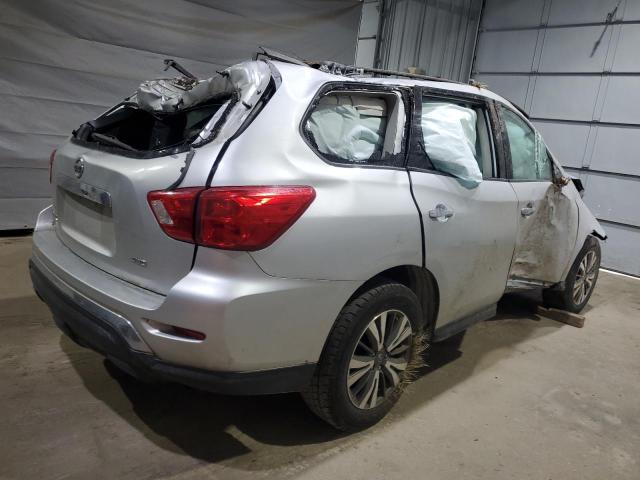 5N1DR2MM3HC633484 - 2017 NISSAN PATHFINDER S SILVER photo 3