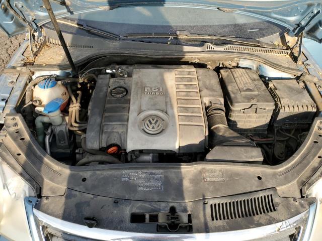 WVWFA71F58V039376 - 2008 VOLKSWAGEN EOS LUX Կապույտ լուսանկար 11