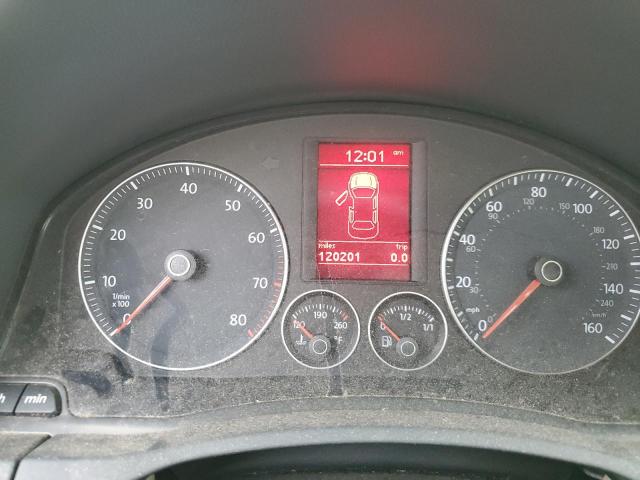 WVWFA71F58V039376 - 2008 VOLKSWAGEN EOS LUX Կապույտ լուսանկար 9