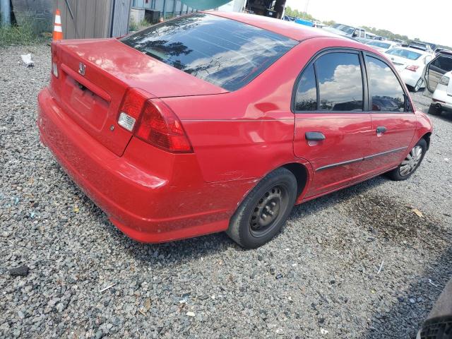 1HGES16355L015933 - 2005 HONDA CIVIC DX VP Rojo foto 3