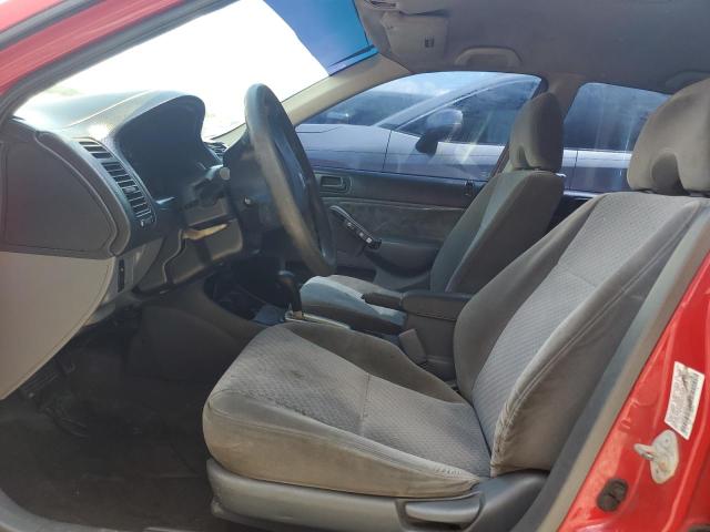 1HGES16355L015933 - 2005 HONDA CIVIC DX VP Rojo foto 7