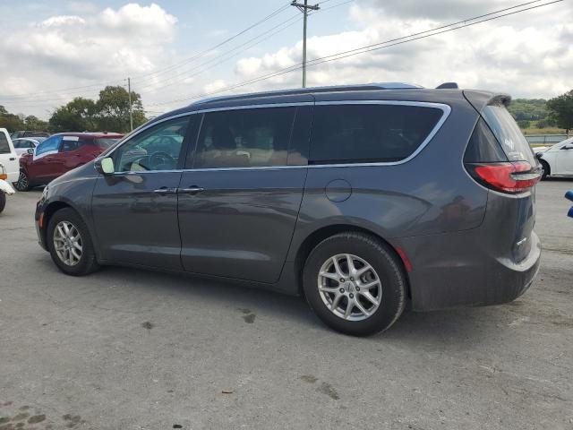 2C4RC1BG4MR585238 - 2021 CHRYSLER PACIFICA TOURING L GRAY photo 2