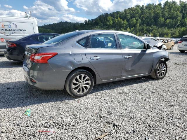 3N1AB7AP7KY414780 - 2019 NISSAN SENTRA S GRAY photo 3