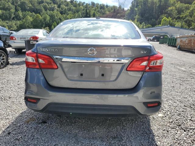 3N1AB7AP7KY414780 - 2019 NISSAN SENTRA S GRAY photo 6