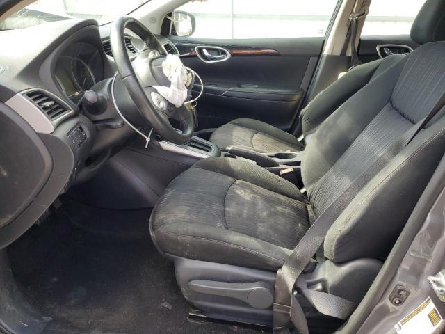 3N1AB7AP7KY414780 - 2019 NISSAN SENTRA S GRAY photo 7