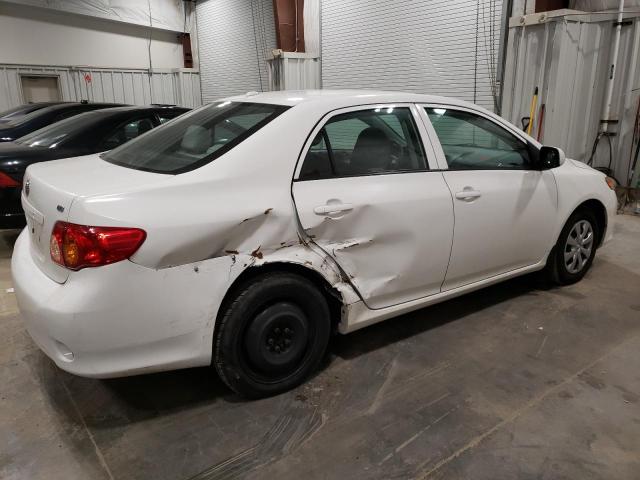 2T1BU4EE7AC360754 - 2010 TOYOTA COROLLA BASE WHITE photo 3