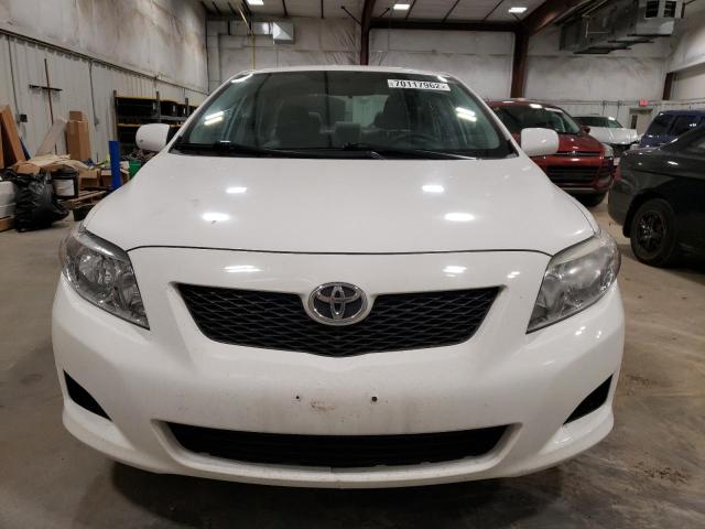 2T1BU4EE7AC360754 - 2010 TOYOTA COROLLA BASE WHITE photo 5