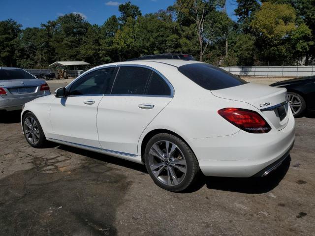 WDDWF8DB1LR539025 - 2020 MERCEDES-BENZ C 300 WHITE photo 2