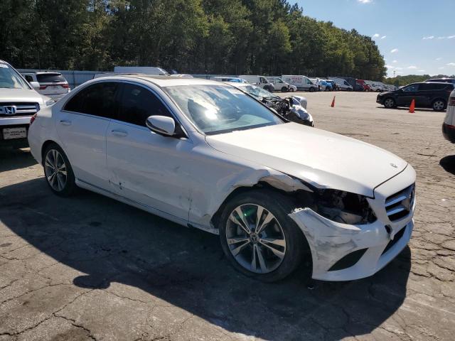 WDDWF8DB1LR539025 - 2020 MERCEDES-BENZ C 300 WHITE photo 4