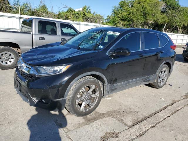 5J6RW1H81JA003212 - 2018 HONDA CR-V EXL BLACK photo 1