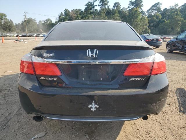 1HGCR2F51FA138300 - 2015 HONDA ACCORD SPORT შავი ფოტო 6