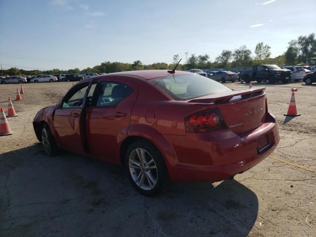 1C3CDZAG3CN254752 - 2012 DODGE AVENGER SE RED photo 2