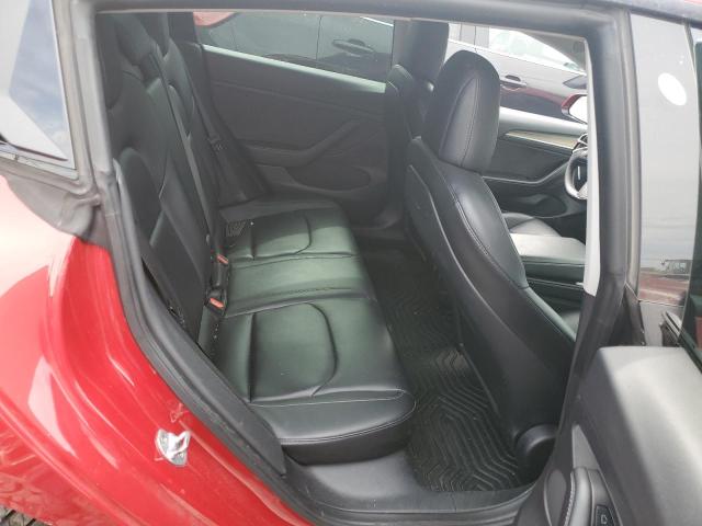 5YJ3E1EA9NF190136 - 2022 TESLA MODEL 3 RED photo 10