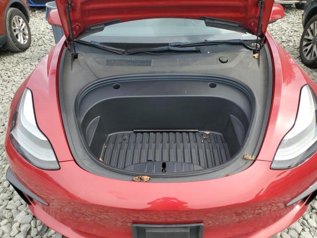 5YJ3E1EA9NF190136 - 2022 TESLA MODEL 3 RED photo 11
