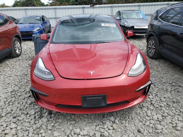 5YJ3E1EA9NF190136 - 2022 TESLA MODEL 3 RED photo 5