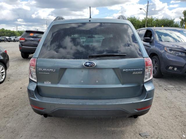 JF2SHACC9DH434293 - 2013 SUBARU FORESTER 2.5X PREMIUM GREEN photo 6