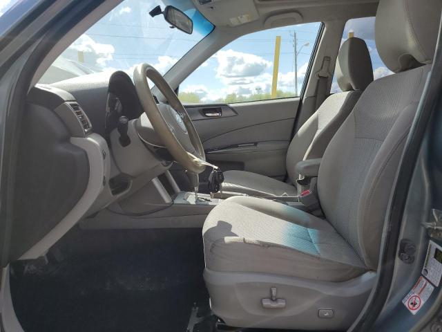 JF2SHACC9DH434293 - 2013 SUBARU FORESTER 2.5X PREMIUM GREEN photo 7
