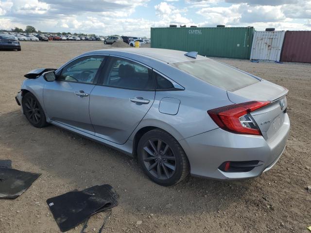 19XFC1F71KE008467 - 2019 HONDA CIVIC EXL SILVER photo 2