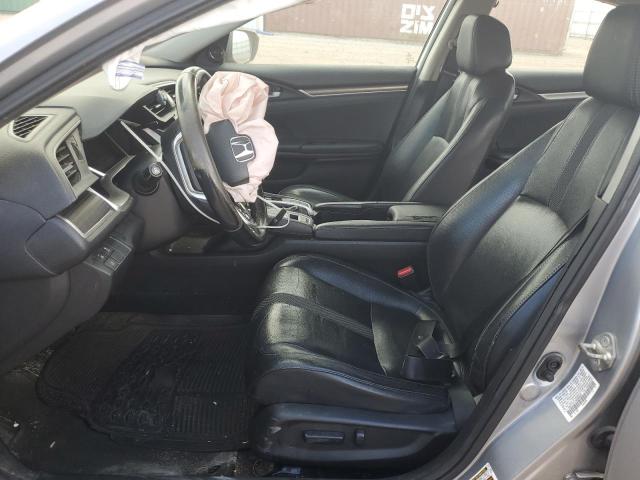 19XFC1F71KE008467 - 2019 HONDA CIVIC EXL SILVER photo 7