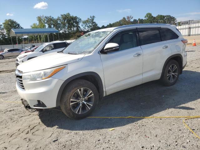 2016 TOYOTA HIGHLANDER XLE, 
