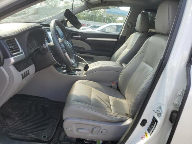 5TDJKRFH3GS328066 - 2016 TOYOTA HIGHLANDER XLE Blanc photo 7
