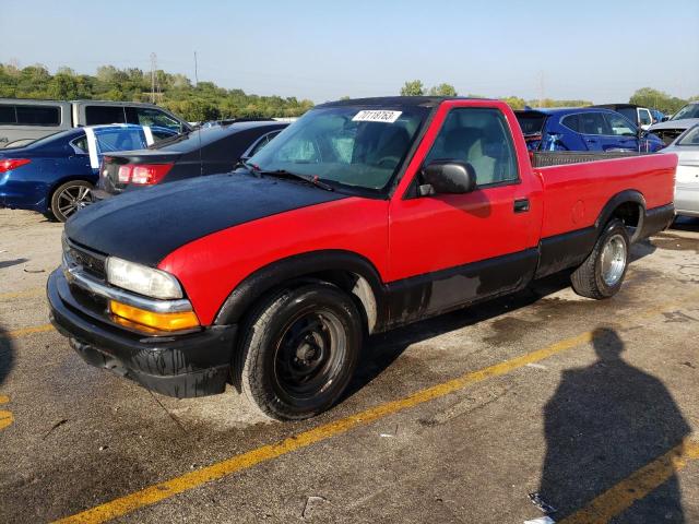 1GCCS14W718159483 - 2001 CHEVROLET S TRUCK S10 RED photo 1