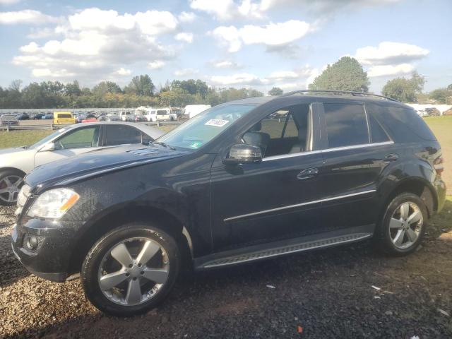 4JGBB8GB7BA719389 - 2011 MERCEDES-BENZ ML 350 4MATIC BLACK photo 1