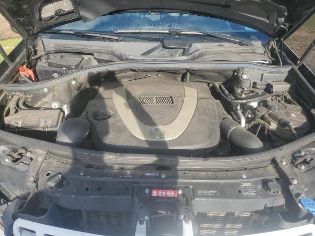 4JGBB8GB7BA719389 - 2011 MERCEDES-BENZ ML 350 4MATIC BLACK photo 12