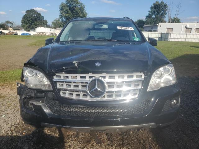 4JGBB8GB7BA719389 - 2011 MERCEDES-BENZ ML 350 4MATIC BLACK photo 5