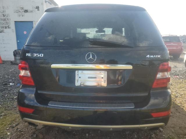 4JGBB8GB7BA719389 - 2011 MERCEDES-BENZ ML 350 4MATIC BLACK photo 6