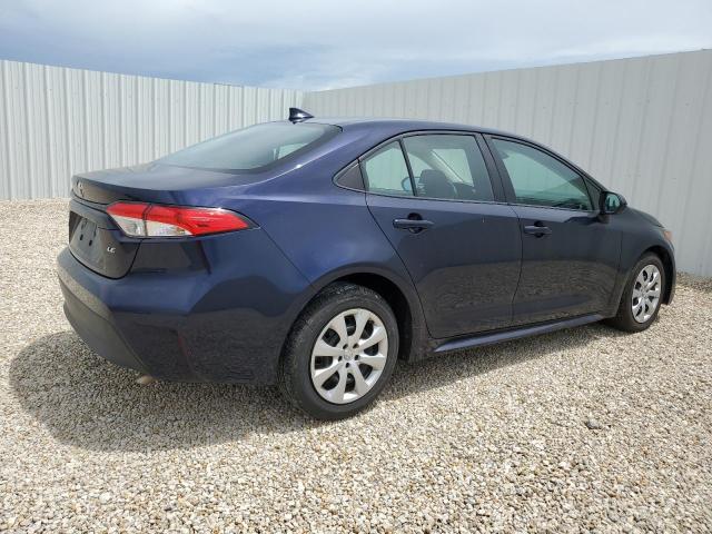 5YFB4MDE0PP033087 - 2023 TOYOTA COROLLA LE ლურჯი ფოტო 3