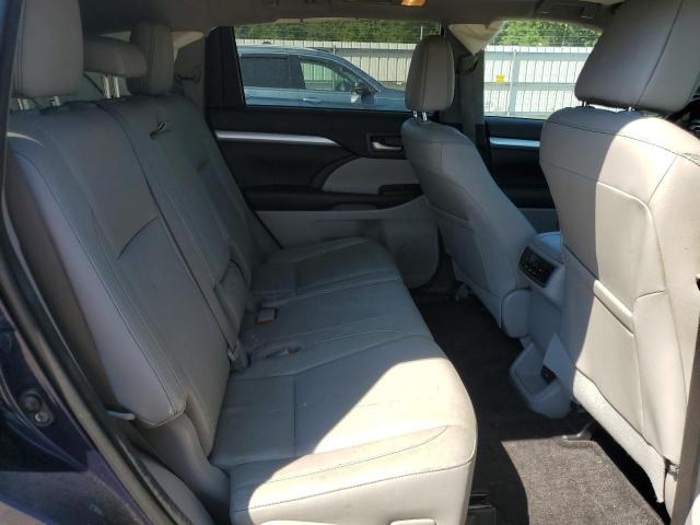 5TDJKRFH7GS291863 - 2016 TOYOTA HIGHLANDER XLE BLUE photo 11