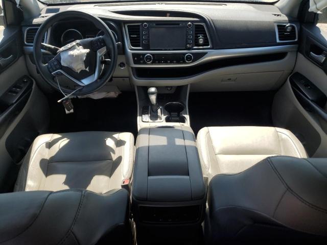 5TDJKRFH7GS291863 - 2016 TOYOTA HIGHLANDER XLE BLUE photo 8