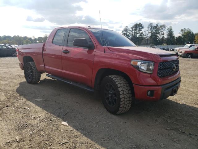 5TFUY5F11KX860345 - 2019 TOYOTA TUNDRA DOUBLE CAB SR/SR5 RED photo 4