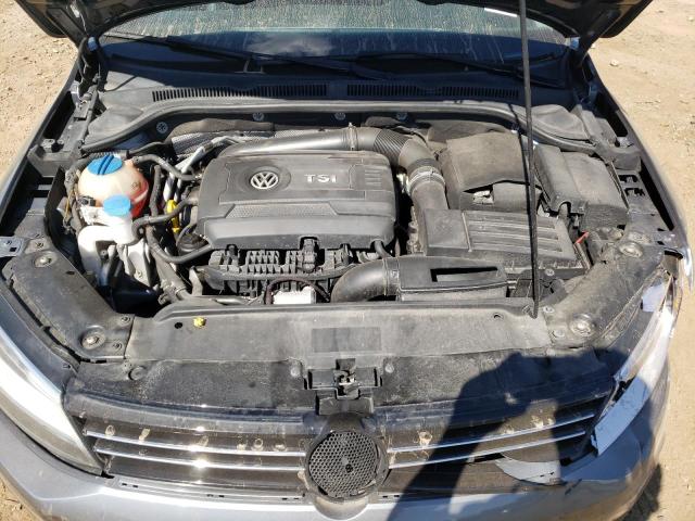 3VWD07AJ7EM289641 - 2014 VOLKSWAGEN JETTA SE GRAY photo 11