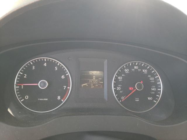 3VWD07AJ7EM289641 - 2014 VOLKSWAGEN JETTA SE GRAY photo 9