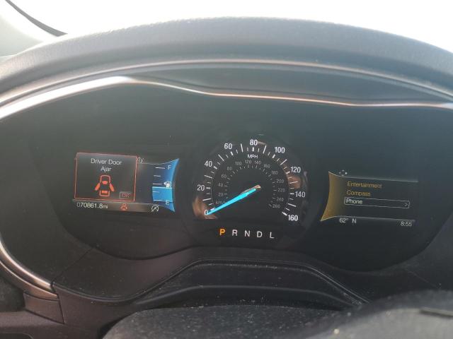 3FA6P0HD6LR124152 - 2020 FORD FUSION SE RED photo 9