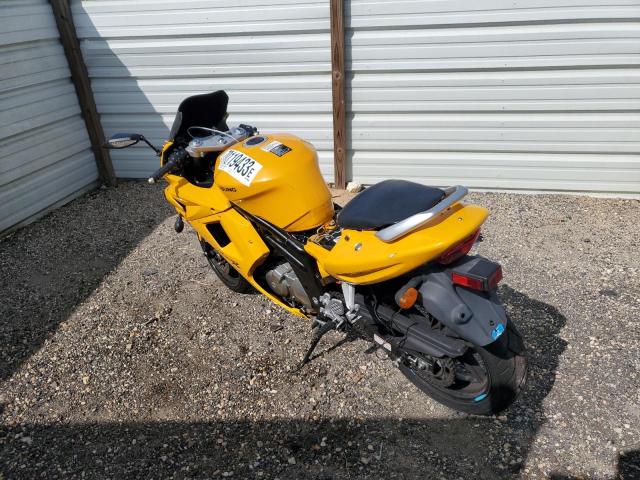 KM4MP578581602756 - 2008 HYOSUNG GT650 YELLOW photo 3