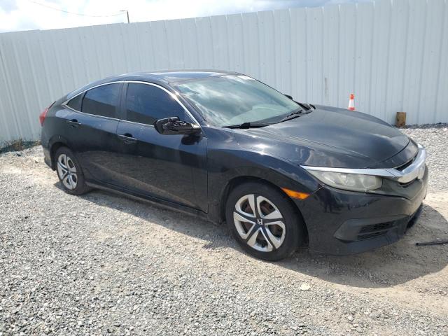 19XFC2F57HE025058 - 2017 HONDA CIVIC LX BLACK photo 4