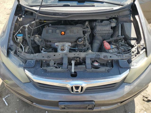 19XFB2F83CE004925 - 2012 HONDA CIVIC EX GRAY photo 11