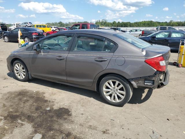 19XFB2F83CE004925 - 2012 HONDA CIVIC EX GRAY photo 2