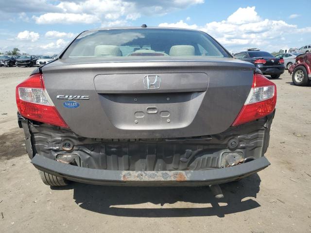 19XFB2F83CE004925 - 2012 HONDA CIVIC EX GRAY photo 6