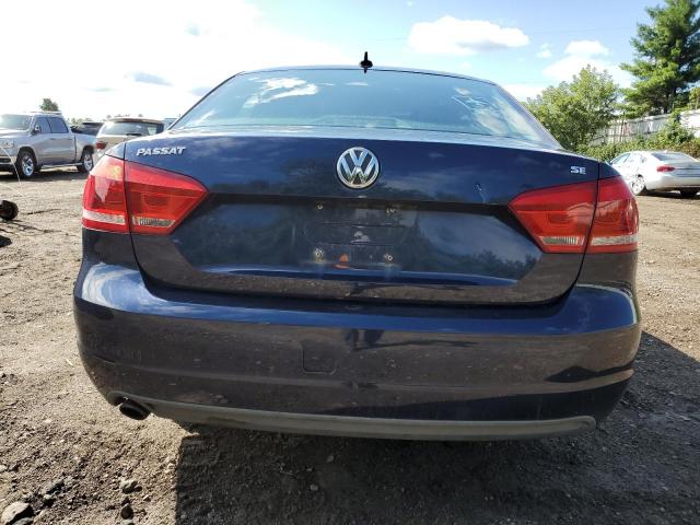 1VWBH7A38CC071482 - 2012 VOLKSWAGEN PASSAT SE BLUE photo 6