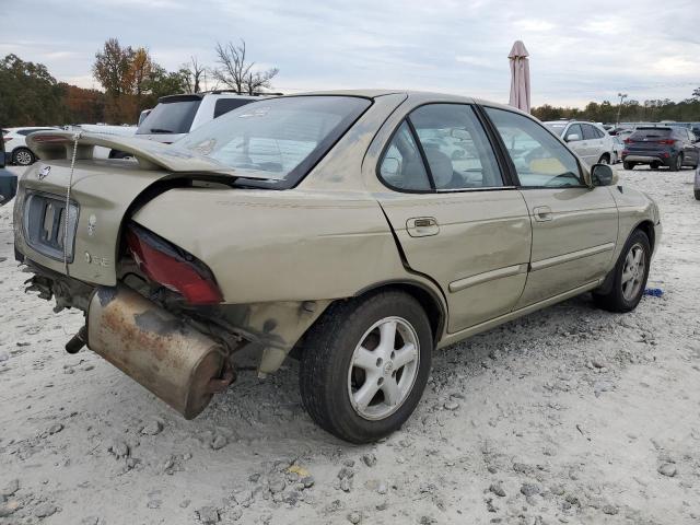 3N1CB51D42L683920 - 2002 NISSAN SENTRA XE TAN photo 3